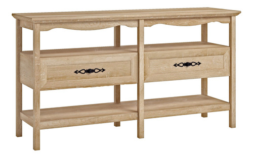 Mueble Para Tv De Madera Tradicional Sauder Rustico Hogar