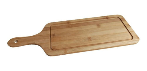 Tabla De Picar Con Mango Madera Para Cocina Picadas 17x36