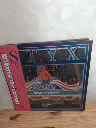 Styx - Paradise Theater ( Japón, Obi, Insert, Disco Labrado)