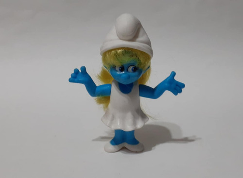Pitufina De Mc Donalds Los Pitufos Smurf 2011 Con Pelo