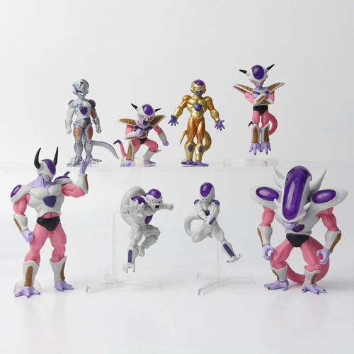 . 8 Unidades/juego De Dragon Ball Z Frieza, Modelo De