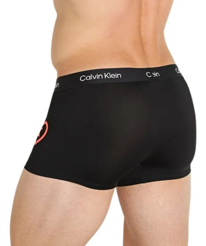 Boxer Calvin Klein Low Rise Trunk Negro Hombre Nb3718-001