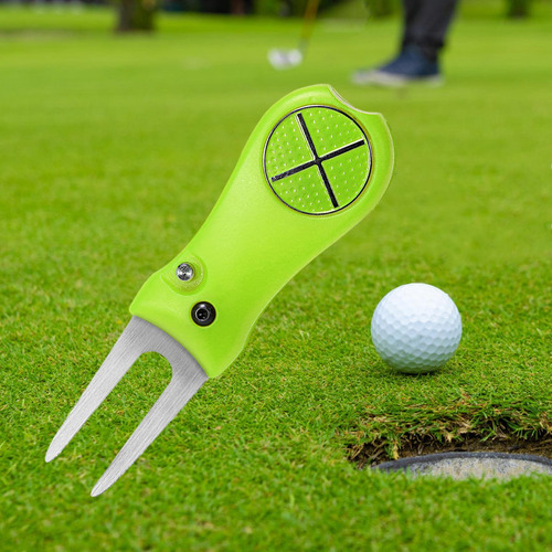 4 Herramienta Divot De Golf, Tenedor Verde Para Putting