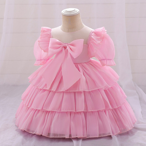 Niño De Flores, Vestido De Princesa De Cumpleaños, Vestido De Pastel De Bebé