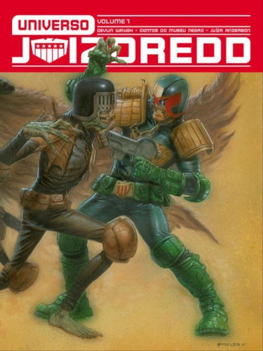 Universo Juiz Dredd Vol. 01, De Wagner, John / Smith, Barry. Editora Mythos, Capa Mole Em Português
