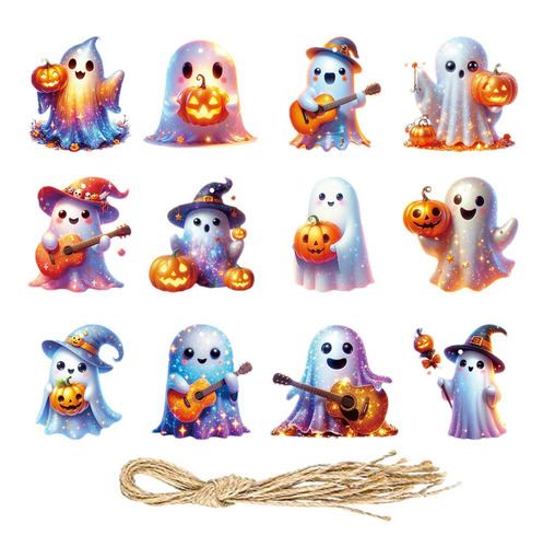 Adornos Para Árboles De Halloween Colgante De Fantasma De Ha