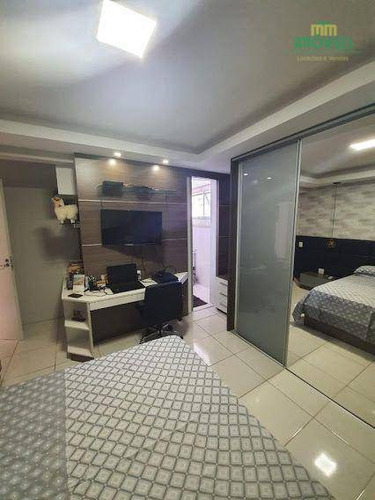 Imagem 5 de 9 de Apartamento Com 4 Dormitórios À Venda, 106 M² Por R$ 285.000 - Papicu - Fortaleza/ce - Ap0789