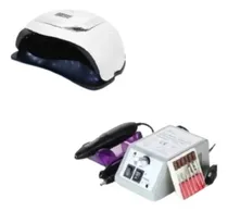 Comprar Lampara Led Uñas 168w + Torno Uñas Manicure Pedicure Pulidor