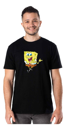 Remeras Hombre Bob Esponja |de Hoy No Pasa| 10