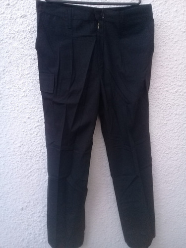 Pantalón Táctico Negro Rip Stop Talle 50.