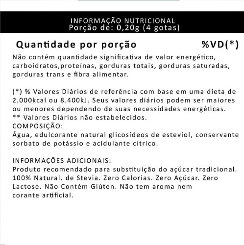 Adoçante Stévia Absolut Pó 150g - 100% Puro Sem Glúten