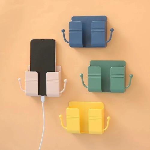 Imagen 4 de 7 de Organizador Control Remoto/celular Para Carga Adhesivo Pared
