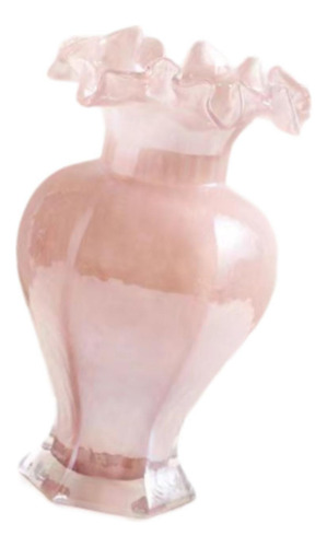 Florero De Vidrio, Florero Hidropónico Para , Rosa