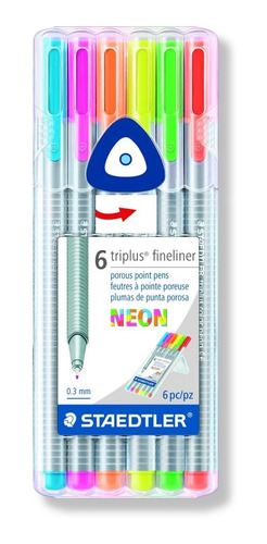 Staedtler Fineliner Boligrafo Dibujo 0.118 In 6unidade 6