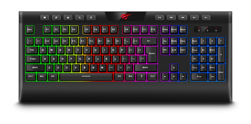 Teclado Havit Gamer Retroiluminado C/cable Usb