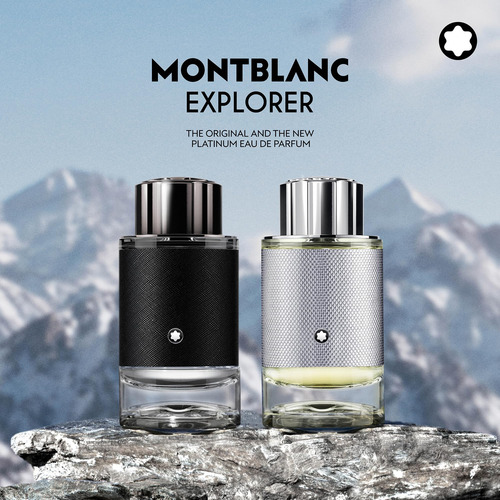Eau De Parfum Montblanc Explorer Platinum, 60 Ml, Para Mi Pe