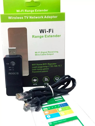 Adaptador Wifi A Rj45 Lan / Bridge - Xbox Ps4 Smart Tv