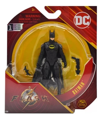 Figura Spin Master Dc Batman 1ra. Edición, 10cm Articulado