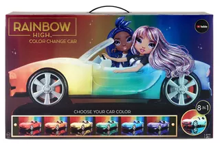 Juguete Rainbow High Color Change Car