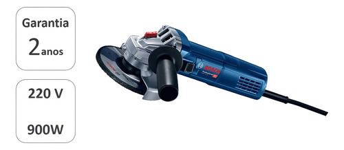 Esmerilhadeira Angular Bosch Professional Gws 9-125 S 220v