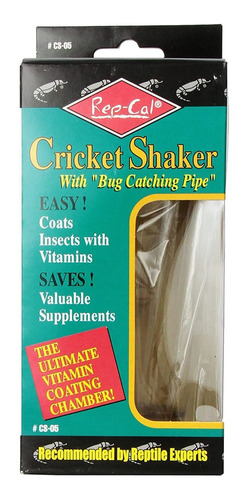 Rep-cal Srp00500 Cricket Shaker With Bug Catching Pipe Repti