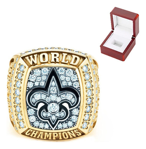 Nfl - Anillo De Campeonato De Los New Orleans Saints 2009