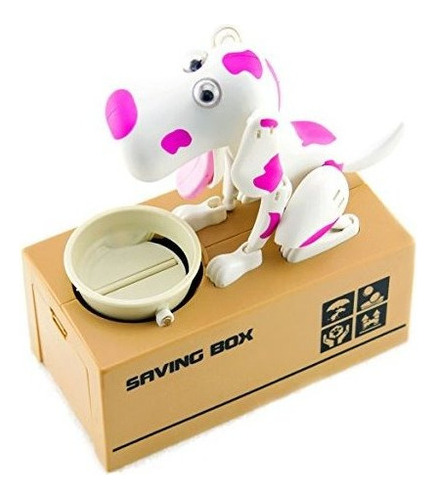 Mi Perro Piggy Bank Moneda Robotizada Munching Toy Money Box