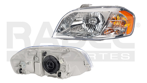 Faro Pontiac G3 2006-2009 Izquierda Sin Foco 4 Puertas Depo