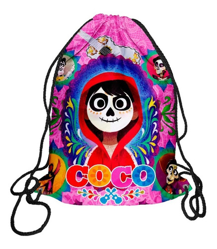 60 Pzs Morral Dulcero Coco Personalizados Recuerdos Fiestas!