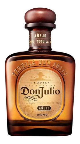 Pack De 12 Tequila Don Julio Añejo 700 Ml