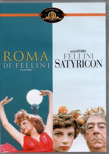Roma De Fellini + Fellini Satyricon Dvd Novo Lacrado