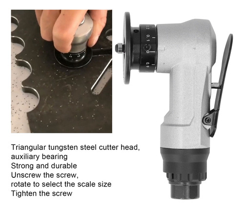 Y Máquina Biseladora Portátil, Mini Codo Neumático De Arco