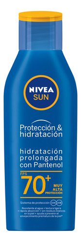 Nivea Sun Protección & Hidratación Fps 70 200ml