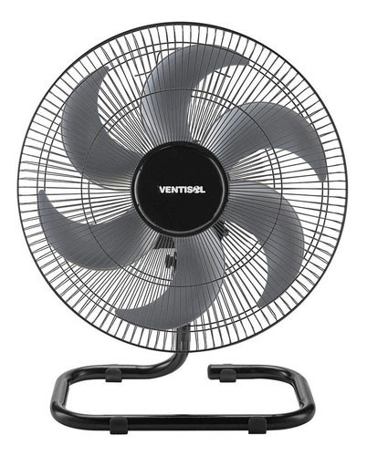 Ventilador Osc Mesa 50cm Steel Bivolt Premium Ventisol Cor da estrutura Preto Cor das pás Cinza 110V 220V (Bivolt)
