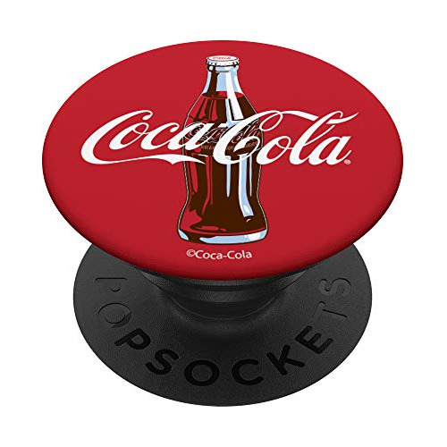 Coca-cola Red Circle Retro Botella Logo Popsockets 55zv6