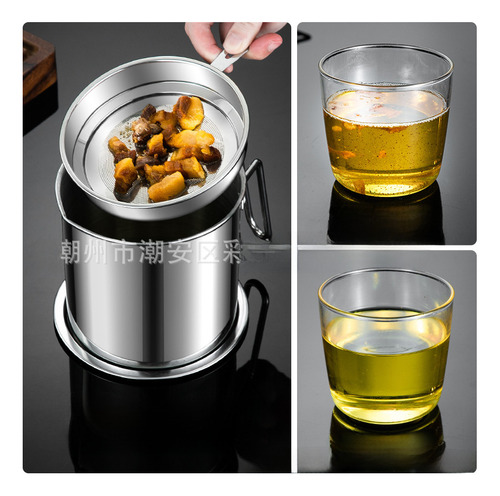 Material 410: Mango De Plástico De 1,4 L, Acero Inoxidable 3