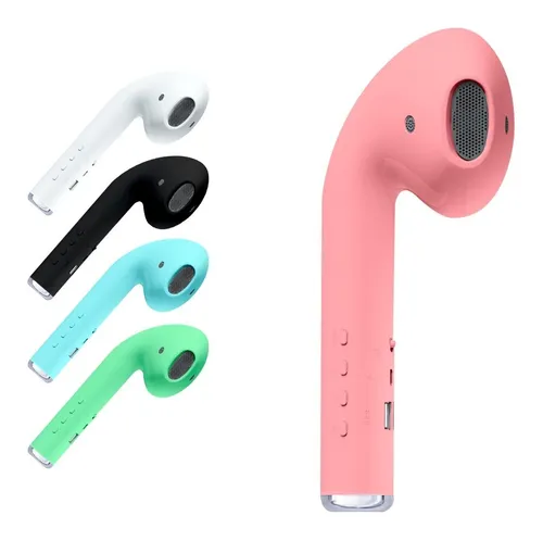 Parlante Portatil Bluetooth Forma Auricular Gigante Usb Fm