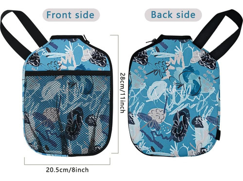 Funda Para Raqueta De Pickleball Con Correa De Asa Y Bolsill