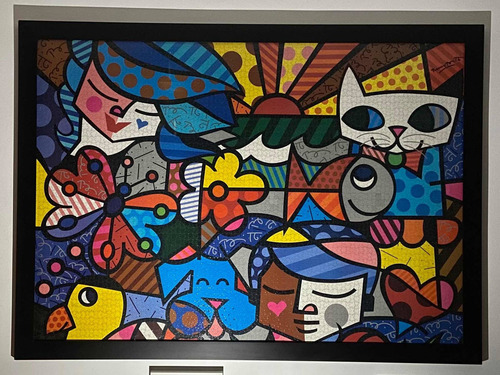 Quebra Cabeça Romero Britto 5.000 Pçs - Brittos Garden (Usado)