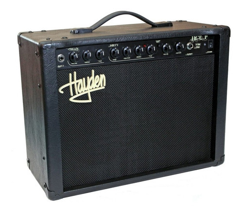 Amplificador Para Guitarra Eléctrica Hayden Pre Valvular Color Negro