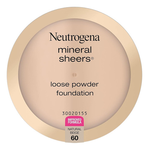 Neutrogena Polvo Mineral Sheers Loose 60 Beige Natural