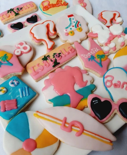 Galletitas Barbie, Decoradas, Souvenir.