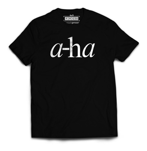 Imagem 1 de 1 de Camiseta A-ha Camisa Banda Pop Rock Musica Anos 80