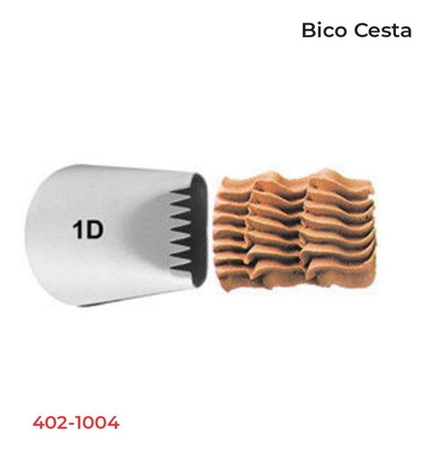 Bico Wilton 1004-1d Cesta Grande Confeitaria