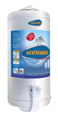 Termotanque A Gas Natural Ecotermo C/sup 80lts Tio Musa