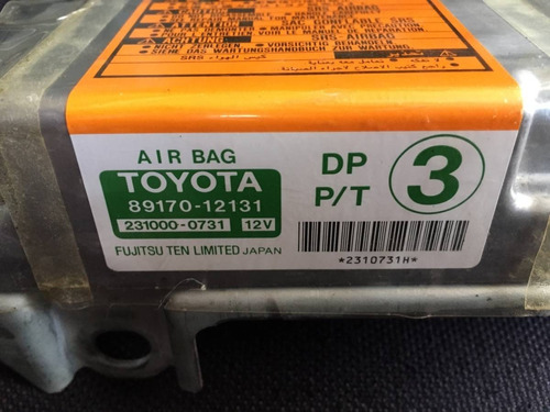 Modulo Sensor Air Bag Der Toyota Corolla 99-2002 Original