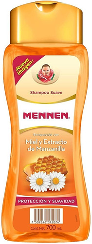 2pz Mennen Shampoo Suave Miel Y Extracto De Manzanilla 700ml