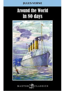 AROUND THE WORLD IN 80 DAYS, de Verne, Jules. Editorial Maxtor, tapa blanda en inglés