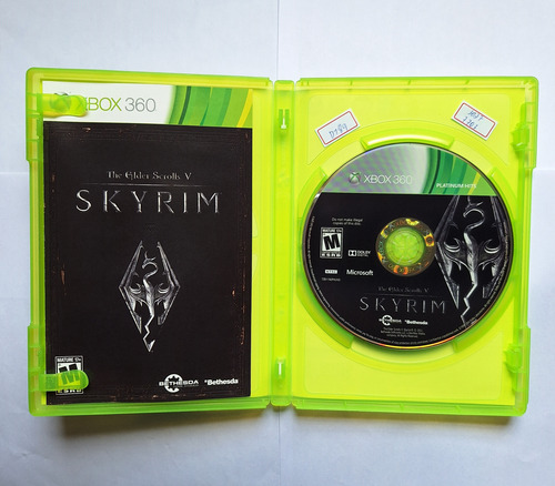The Elder Scrolls V Skyrim Original Completo Xbox 360 (Usado)