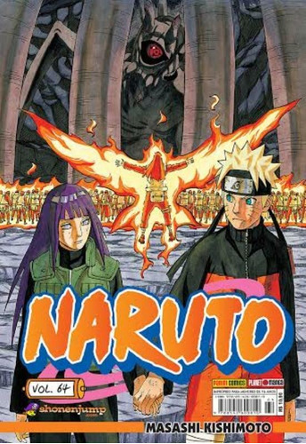Naruto Ed. 64, de Kishimoto, Masashi. Editora Panini Brasil LTDA, capa mole em português, 2005